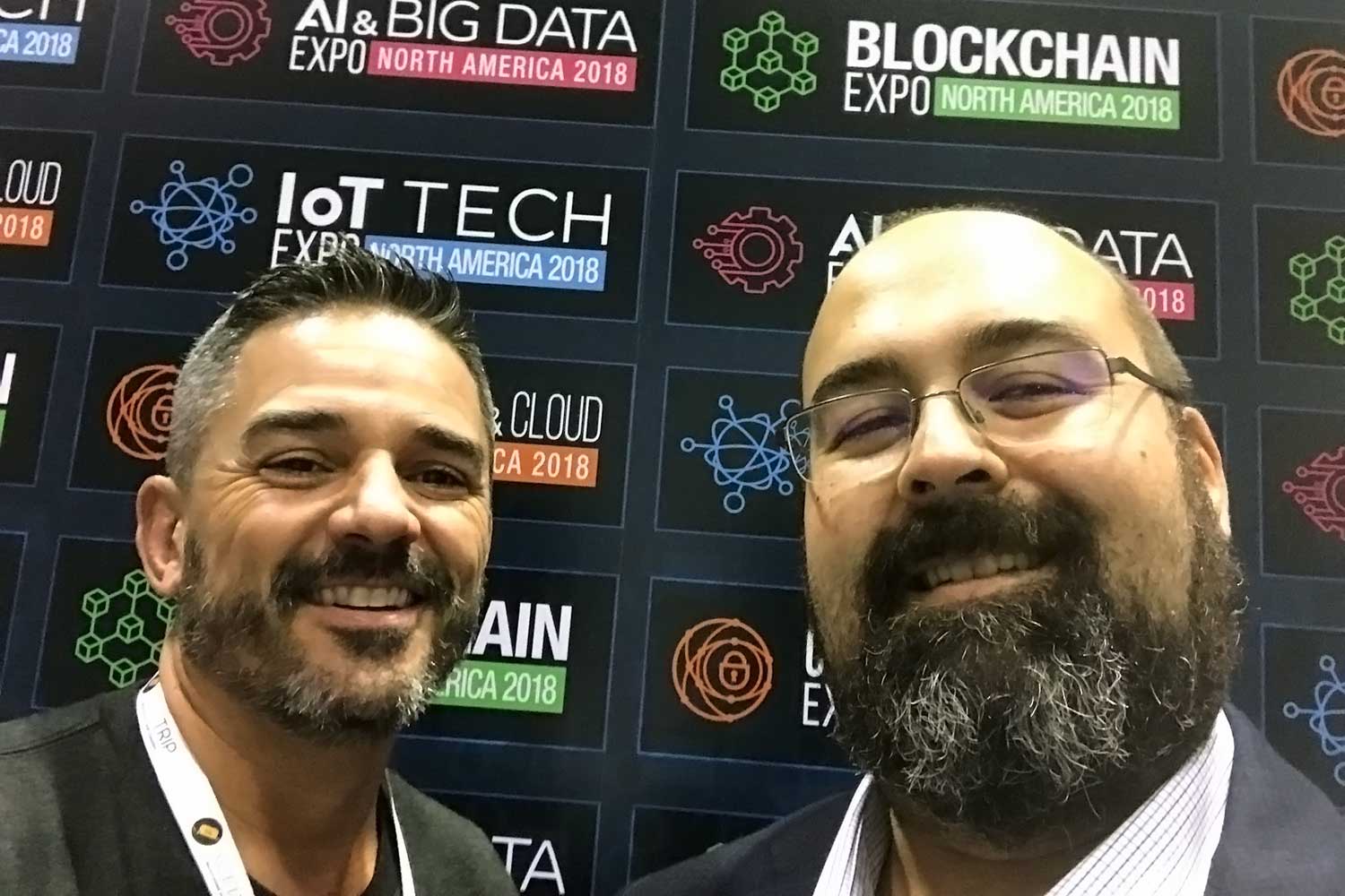 Matt & Devin at Blockchain Expo '18